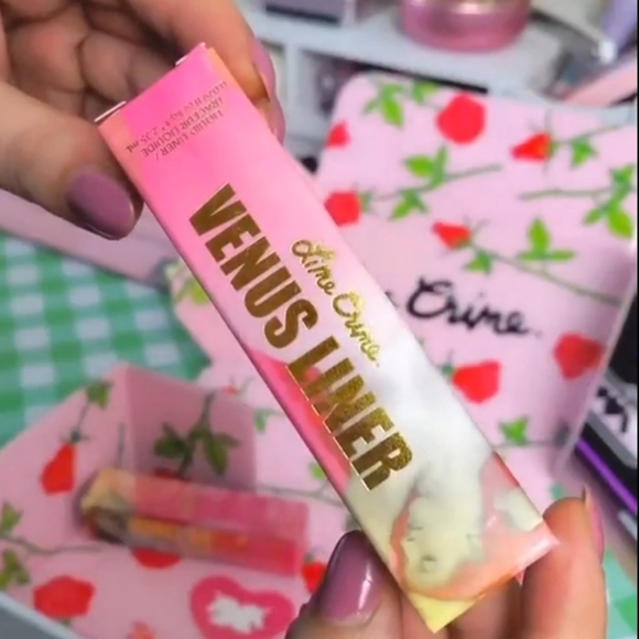 🌟PEONY Lime Crime DISCONTINUED Venus Liquid Eyeliner NWT - Picture 7 of 10